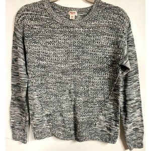 Mossimo Grey Y2K sweater women’s medium